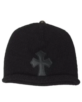 Bawełniana czapka z naszywką Cross Patch w kształcie krzyża Chrome Hearts