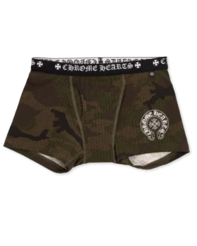 Bawełniane bokserki Chrome Hearts z nadrukiem Camo Plus