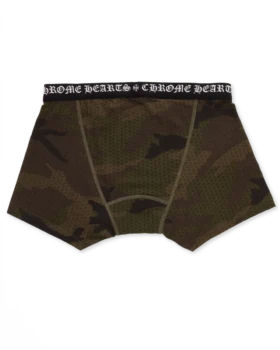 Bawełniane bokserki Chrome Hearts z nadrukiem Camo Plus