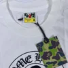 Biała koszula Bape X Chrome Hearts