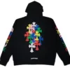 Bluza z kapturem Chrome Hearts Multi Color Cross Cemetery