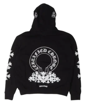 Bluza z kapturem Chrome Hearts z certyfikatem Drake’a
