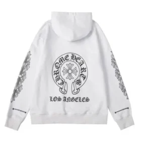Bluza z kapturem i zamkiem Chrome Hearts Los Angeles