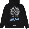 Bluza z kapturem na zamek błyskawiczny Chrome Hearts St. Barth Exclusive