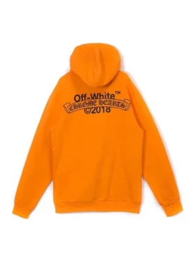 Bluza z kapturem Off-White X Chrome Hearts 2018