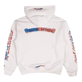 Bluza z kapturem z logo Americana Scroll
