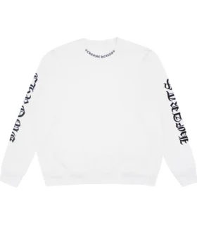 Bluza z literami na szyi Chrome Heart