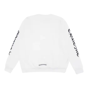 Bluza z literami na szyi Chrome Heart