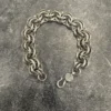 Bransoletka z podwójnym pierścieniem B marki Chrome Hearts Bransoletka z podwójnym pierścieniem B marki Chrome Hearts