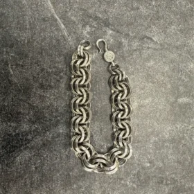Bransoletka z podwójnym pierścieniem B marki Chrome Hearts