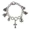 Bransoletka z zawieszkami Chrome Hearts