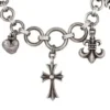 Bransoletka z zawieszkami Chrome Hearts