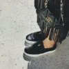 Buty Chrome Hearts Dagger Wsuwane z włosia końskiego
