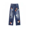 Chrome Hearts Blue Cross Jeansy