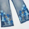 Chrome Hearts Criss Cross Bootcut Jeansy