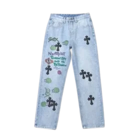 Chrome Hearts Denim Fiends Jeansy