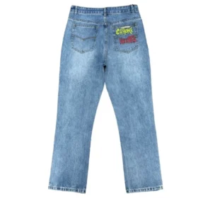 Chrome Hearts Jeansy z napisem