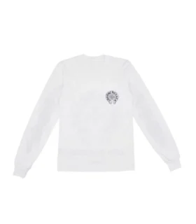 Chrome Hearts Los Angeles – ekskluzywna koszulka z długim rękawem