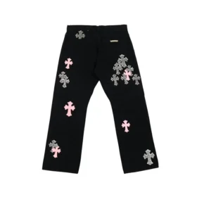 Chrome Hearts Multi Color Cross Jeansy
