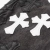 Chrome Hearts X Levis Czarne Jeansy