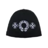 Czapka Chrome Hearts Horseshoe Skull Cap – czarna