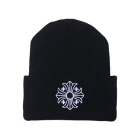 Czapka z daszkiem Chrome Hearts Plus Cross – czarna