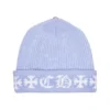 Czapka z kaszmiru Chrome Hearts Big Daddy – niebieska