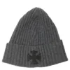 Czapka z kaszmiru z Cross Patch Chrome Hearts Plus