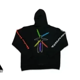 Czarna bluza z kapturem Chrome Hearts Abramovic