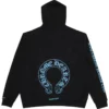 Czarna bluza z kapturem Chrome Hearts dostępna wyłącznie online