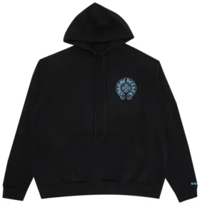 Czarna bluza z kapturem Chrome Hearts dostępna wyłącznie online