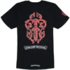 Czarna koszulka Chrome Hearts