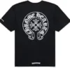 Czarna koszulka Chrome Hearts