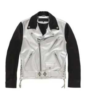 Czarna kurtka Chrome Hearts z Dover Street Market Ginza
