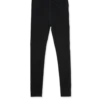 Czarne bawełniane legginsy Chrome Hearts