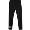 Czarne bawełniane legginsy Chrome Hearts