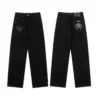 Czarne Jeansy Chrome Heart