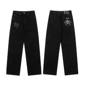 Czarne Jeansy Chrome Heart