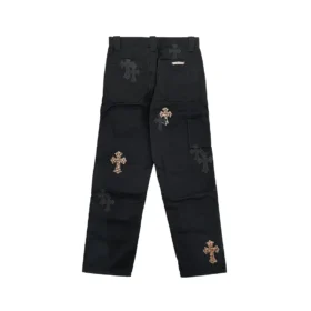 Czarne Jeansy Chrome Hearts
