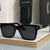 Czarne okulary Chrome Hearts