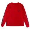Czerwona koszulka z długim rękawem Chrome Hearts Czerwona koszulka z długim rękawem Chrome Hearts