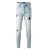 Dżinsy skinny z naszywkami w kształcie krzyża Chrome Hearts Cross Patch Dżinsy skinny z naszywkami w kształcie krzyża Chrome Hearts Cross Patch