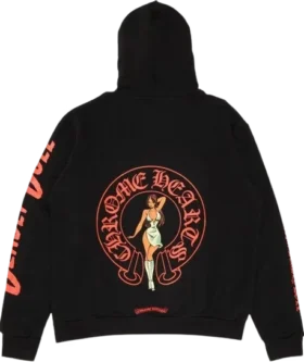 Ekskluzywna bluza z kapturem Chrome Hearts X Deadly Doll