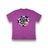 Fioletowa koszulka Chrome Hearts Heart