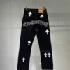 Jeansy Chrome Hearts Black White Label
