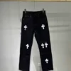 Jeansy Chrome Hearts Black White Label