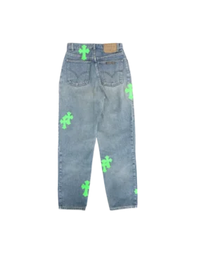 Jeansy Chrome Hearts Grailed 