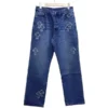 Jeansy z zamkiem błyskawicznym Chrome Hearts