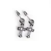Kolczyki CH Cross Baby Fat Stud z brylantami w pavé