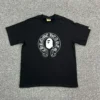 Koszulka Bape X Chrome Hearts, czarna